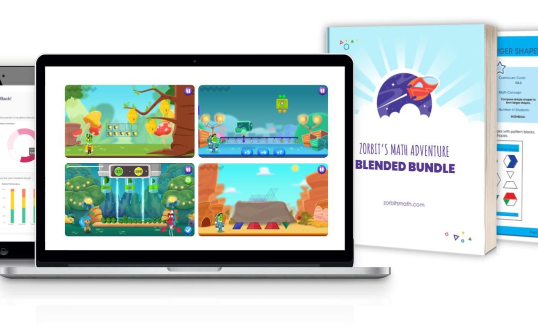 Zorbits Math K-3 Digital and Workbooks